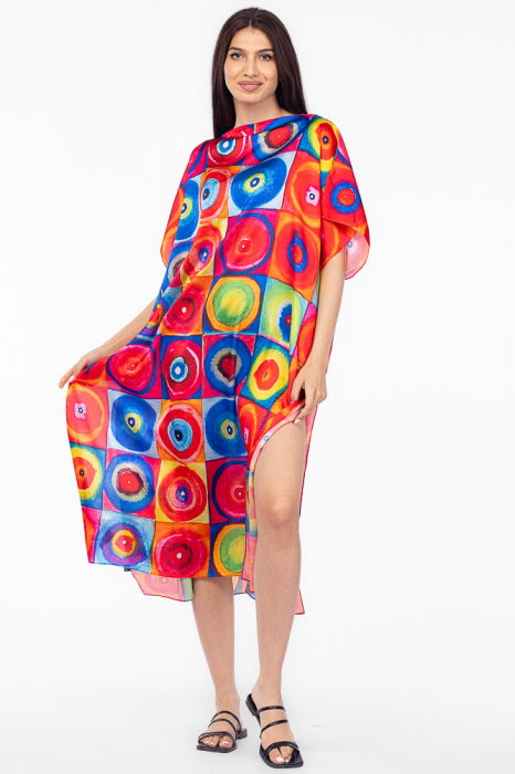 Rochie Plajă Poncho Kandinski | Shopika