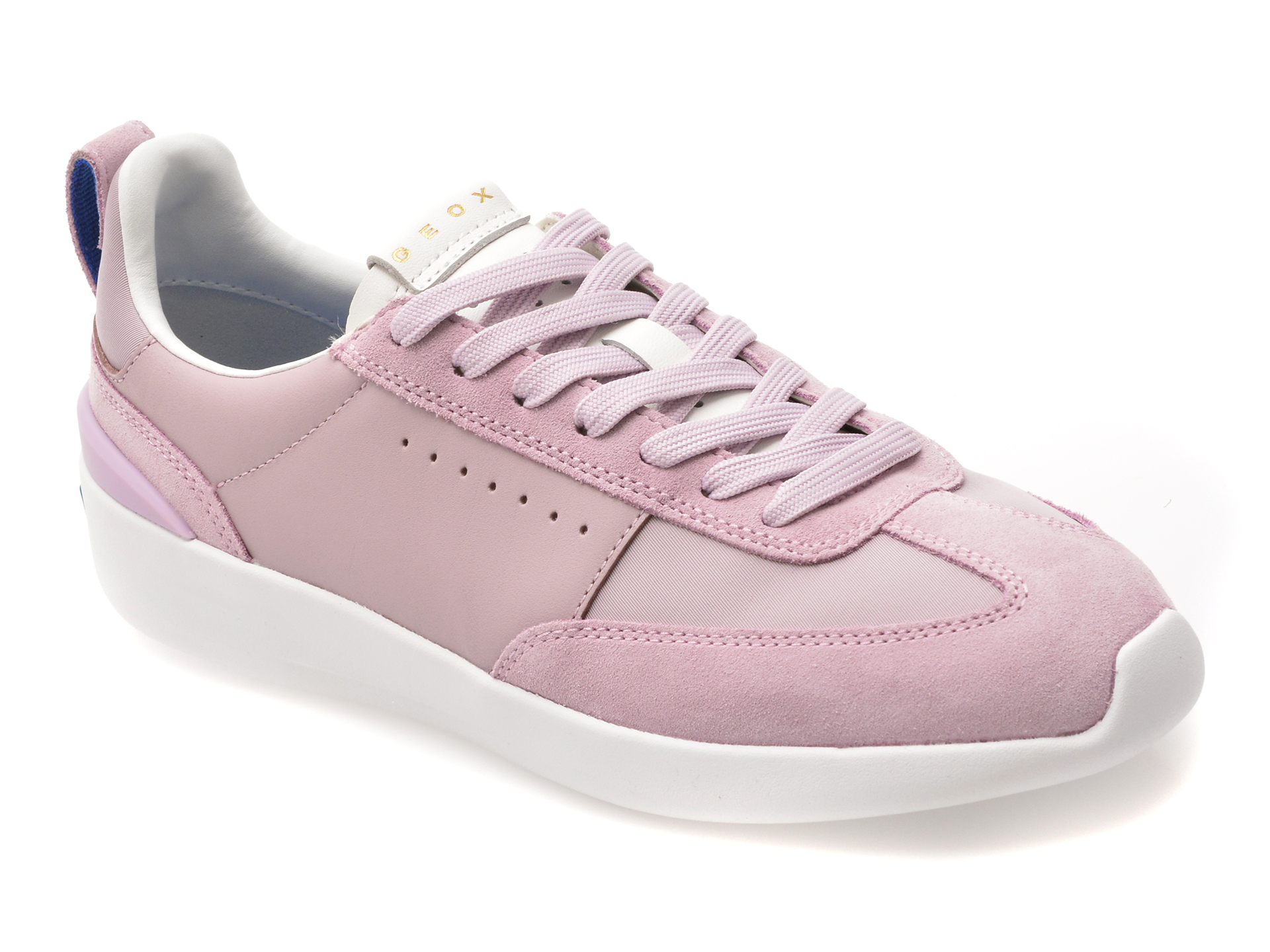 Pantofi Sport Geox D659JA Mov Piele Naturală