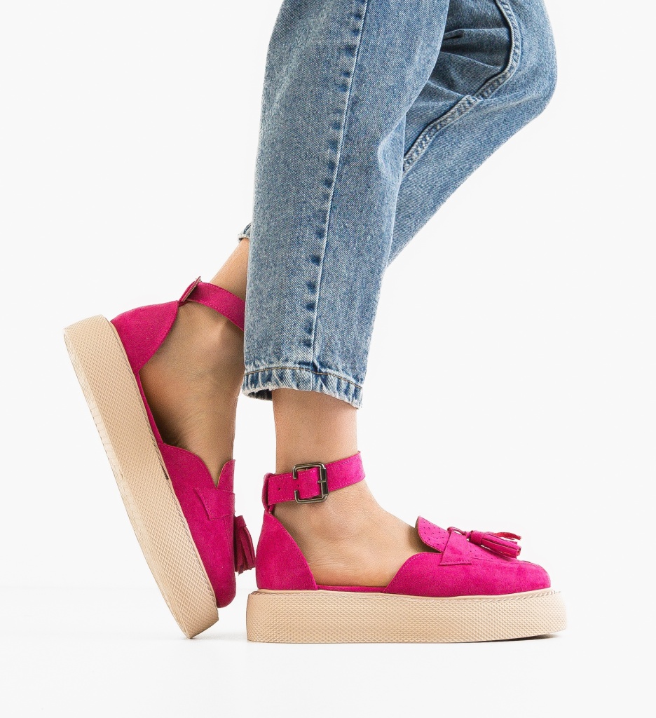 Pantofi Casual Kastor Fuchsia - Confort și Stil