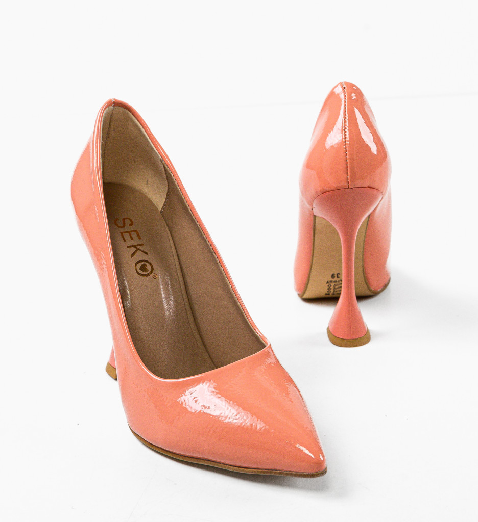 Pantofi cu toc Rimo Roz - Eleganță și Stil - imagine 7