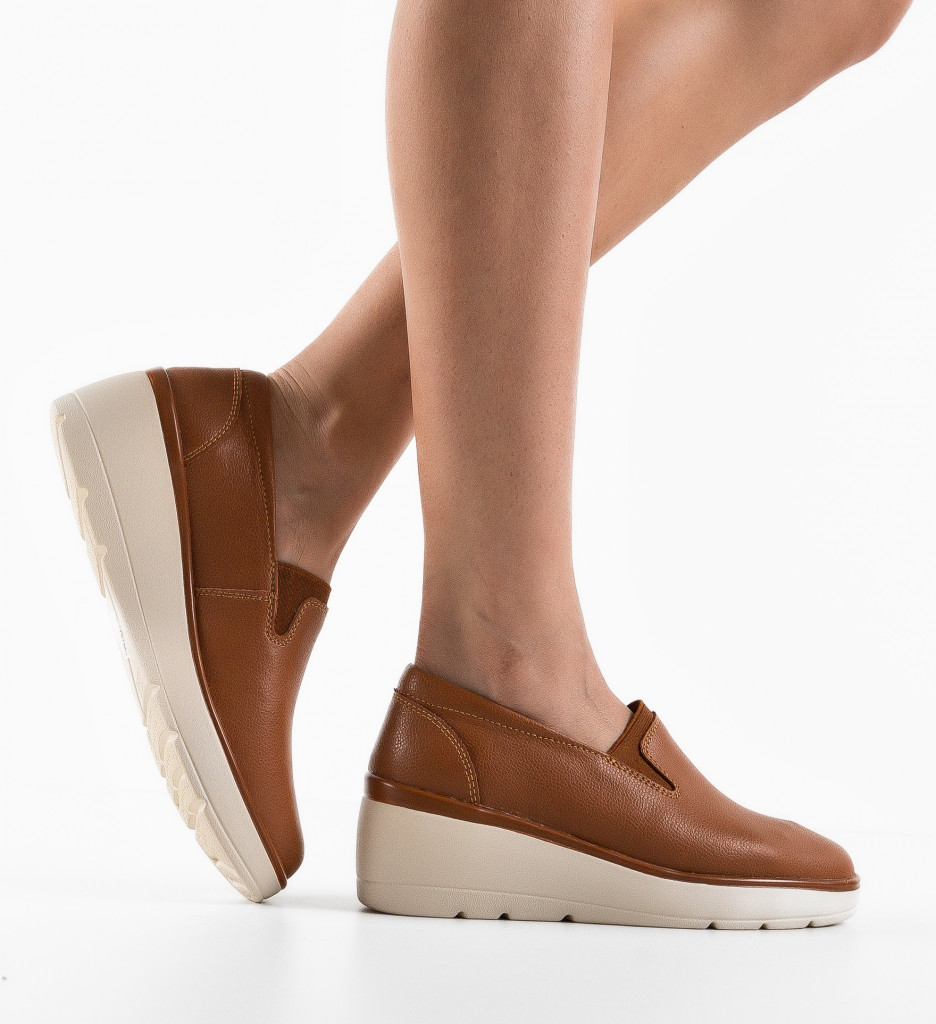 Pantofi Casual Yanam Camel | Confort și Stil