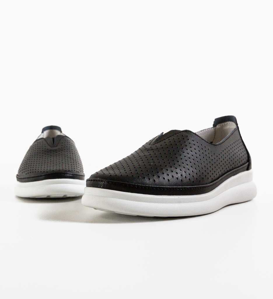 Pantofi Casual Dama Maur Negri | Confort și Stil - imagine 4