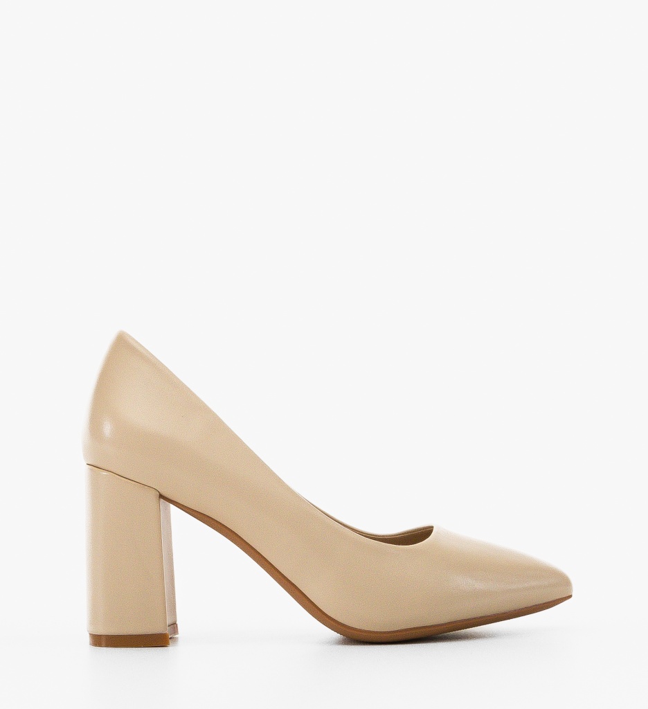 Pantofi cu toc Bej Freska - Eleganță și Confort - imagine 12