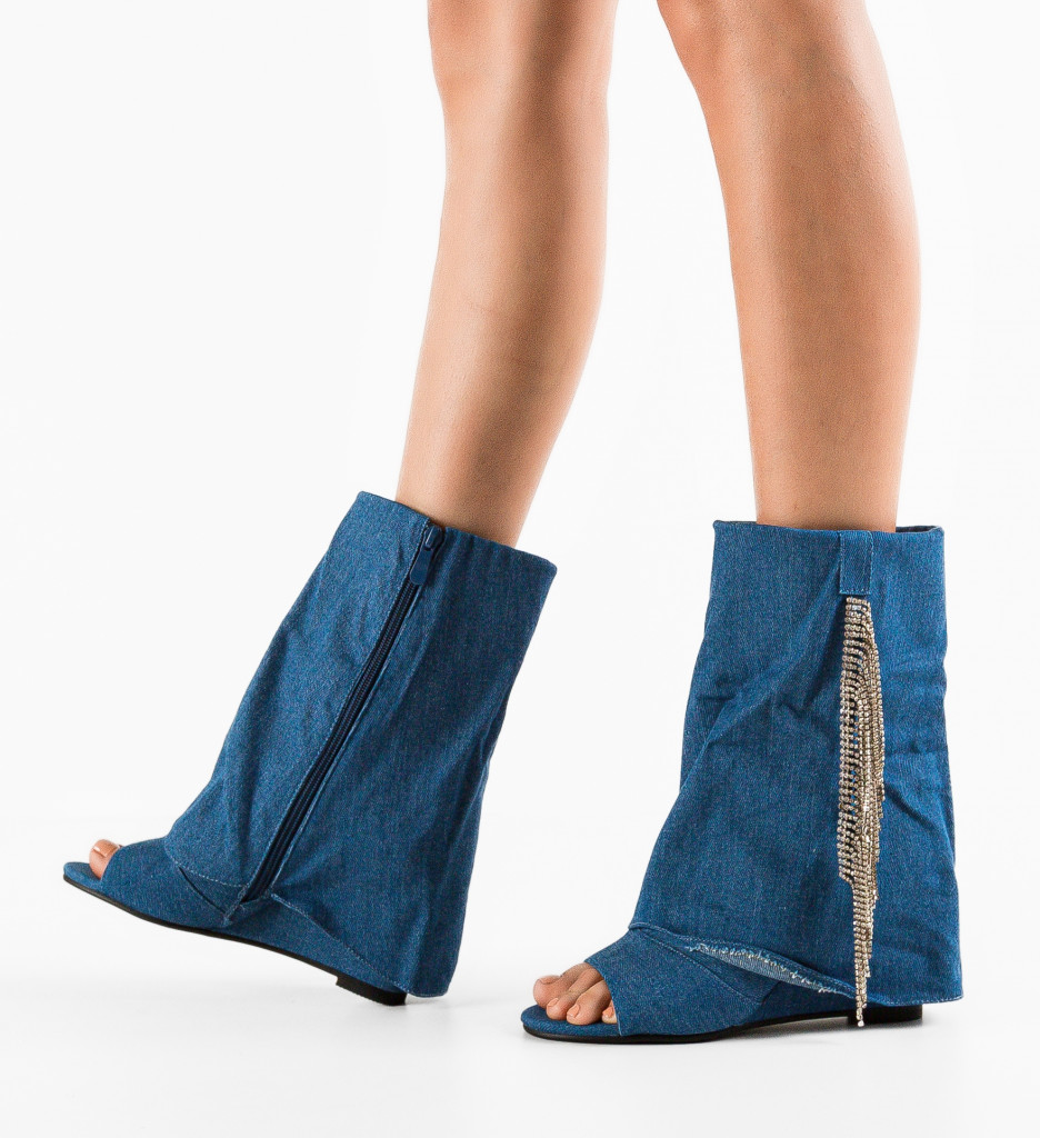 Botine Jaha Albastre - Eleganță și Confort