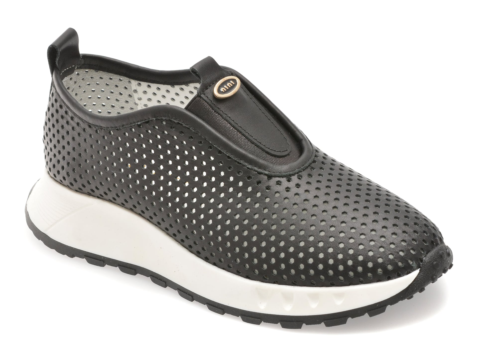 Pantofi Sport Gold Deer Negri Piele Naturală