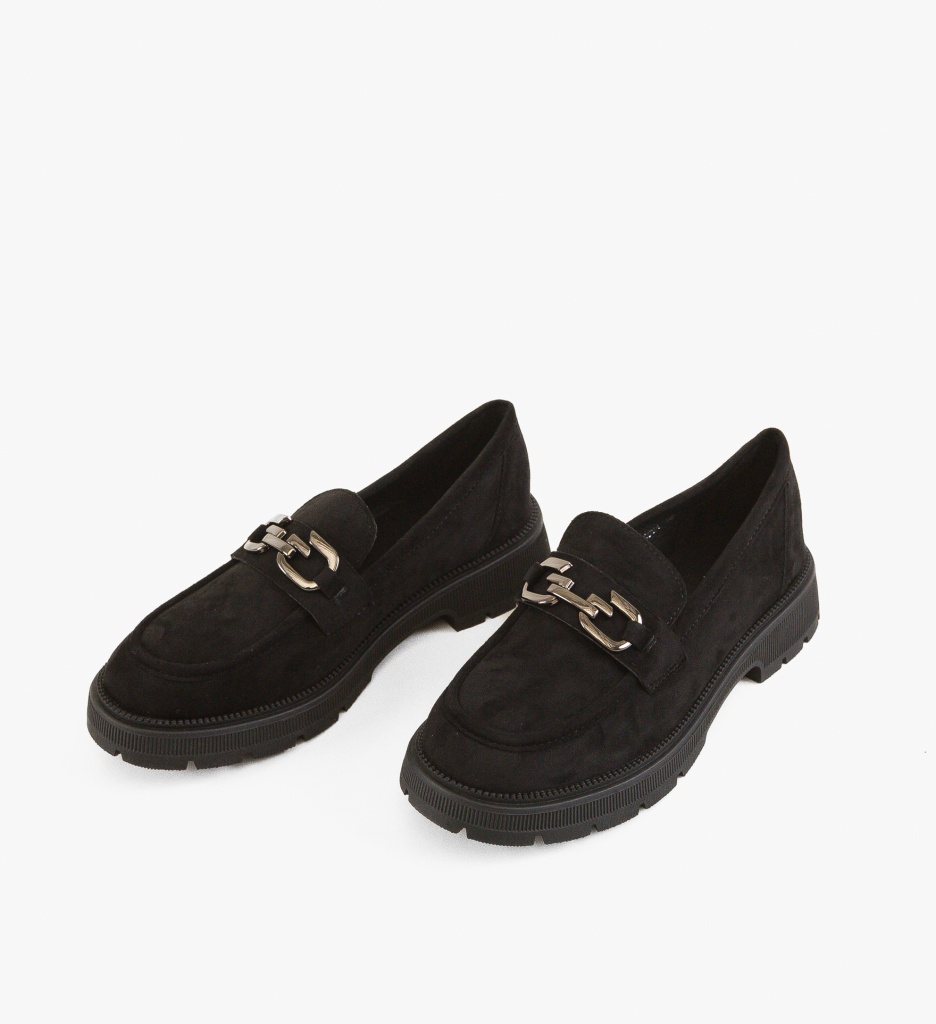 Pantofi Casual Dama Helios Negri - Confort Stilat - imagine 5