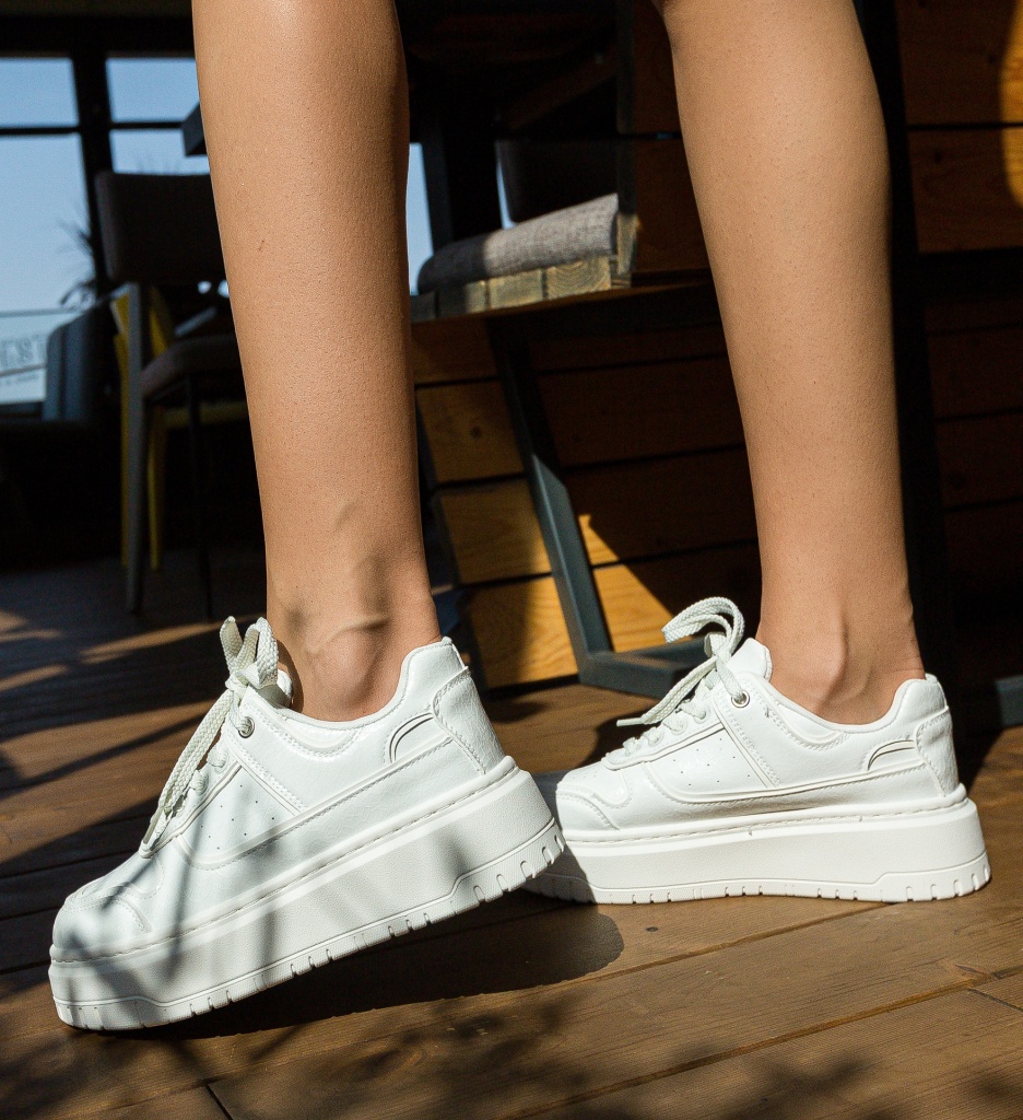 Sneakers Kline Albi - Confort și Stil Urban - imagine 5