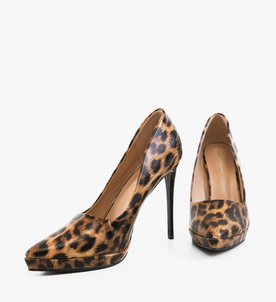 Pantofi Dadere Print Eleganți și Stilizi - imagine 3