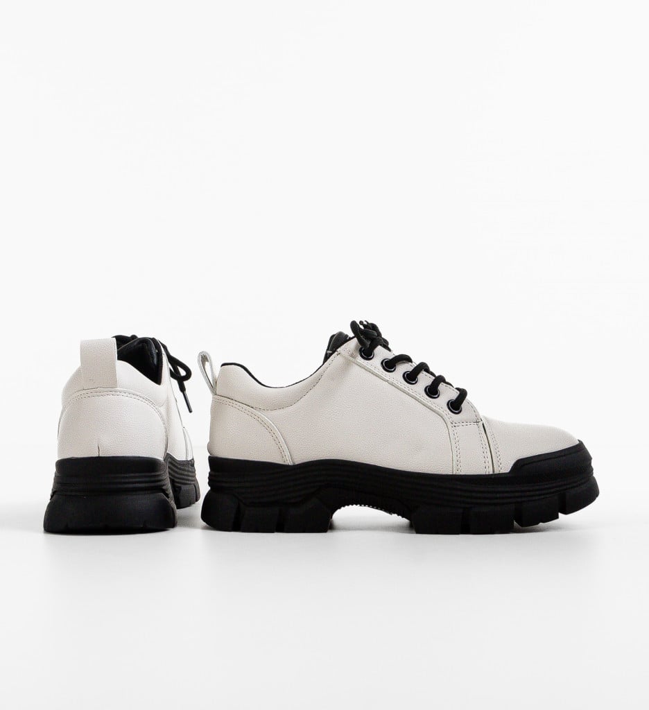 Pantofi Tillie Albi | Confort și Stil Casual - imagine 6