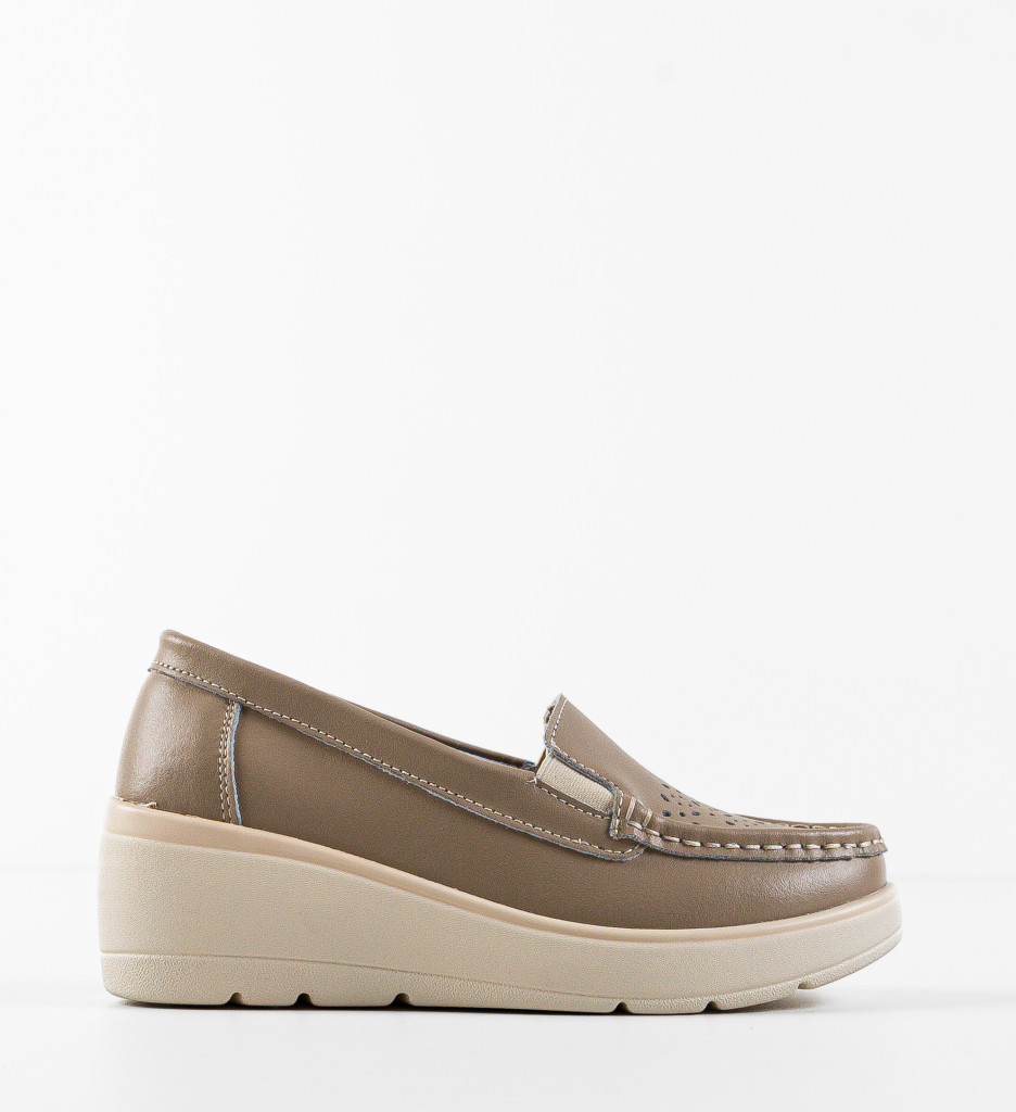 Pantofi Casual Atic Bej - Confort și Stil Zilnic - imagine 6