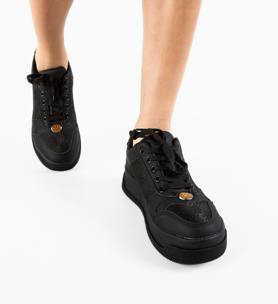 Sneakers Dama Miess Negri | Confort Maxim - imagine 2