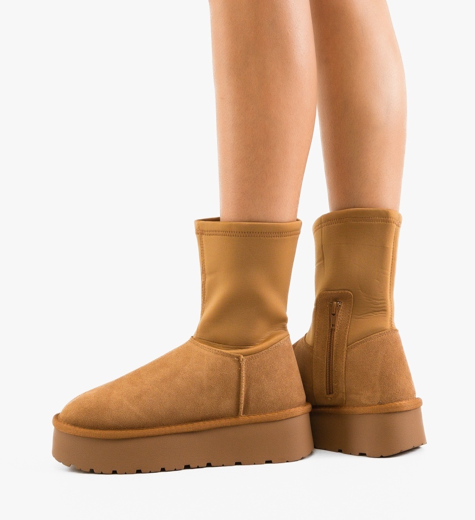 Cizme Ug Daboka Camel Depurtat - Confort