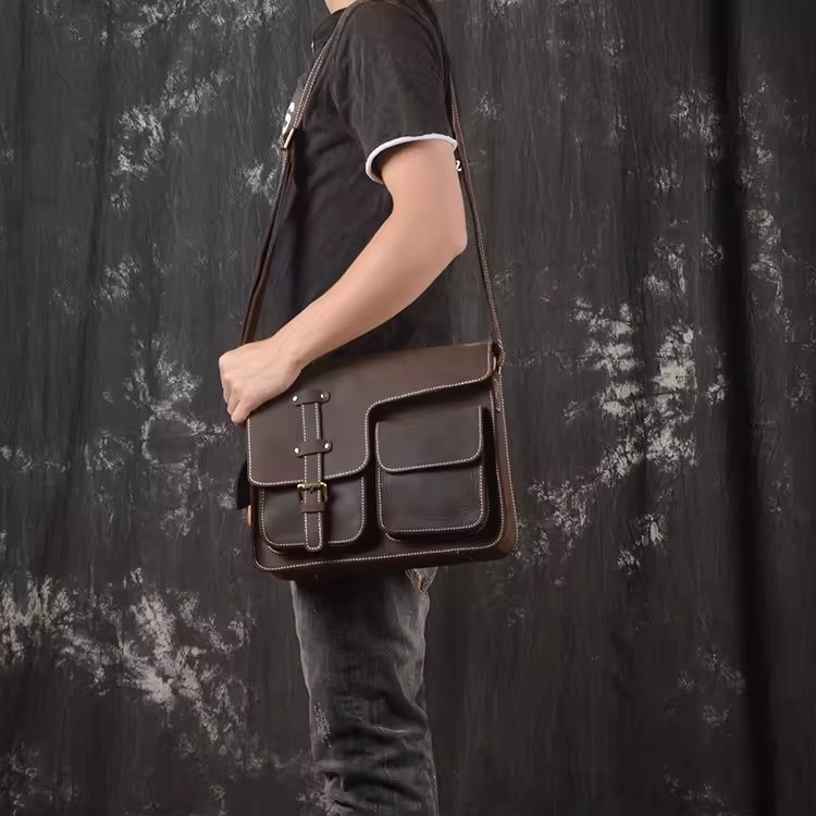 Servieta Barbati Dastan GT3269 Piele Naturala - imagine 2