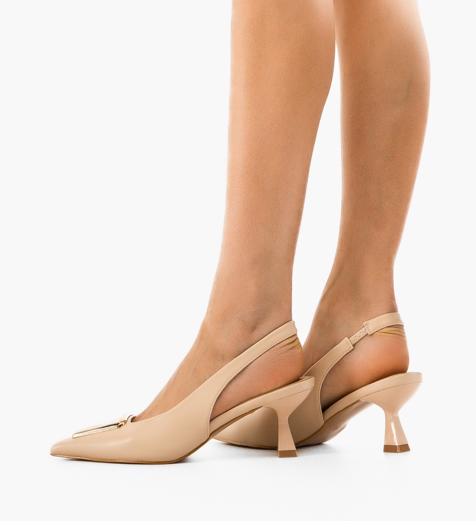 Pantofi Harri Nude - Eleganță și confort - imagine 3