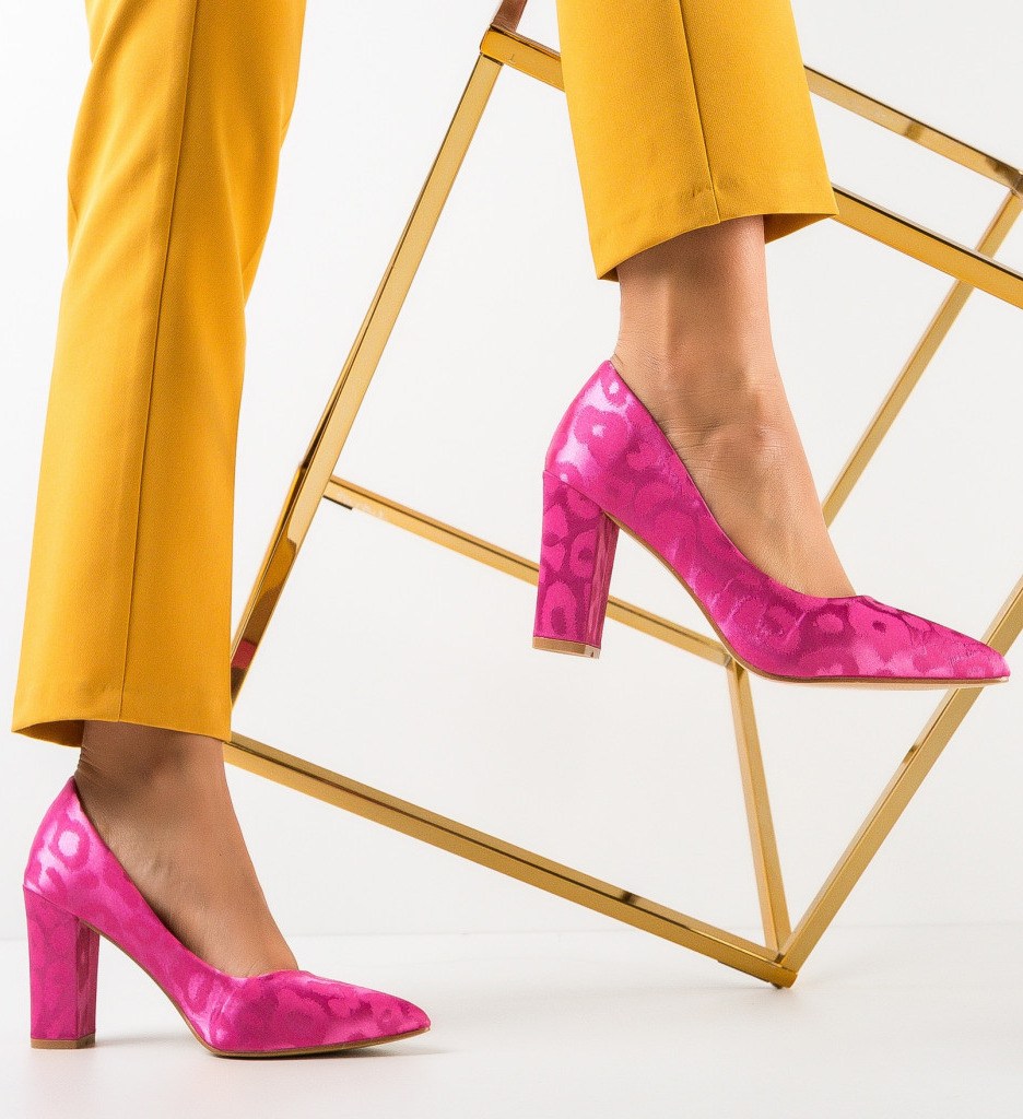 Pantofi dama Kean Fuchsia - Eleganță și Stil - imagine 2