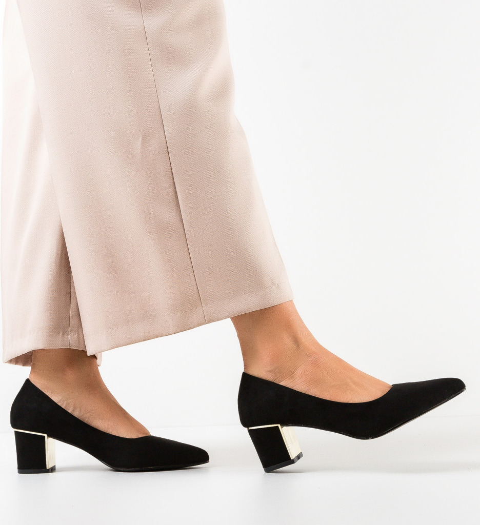 Pantofi dama Antoni Negri cu toc elegant - imagine 2