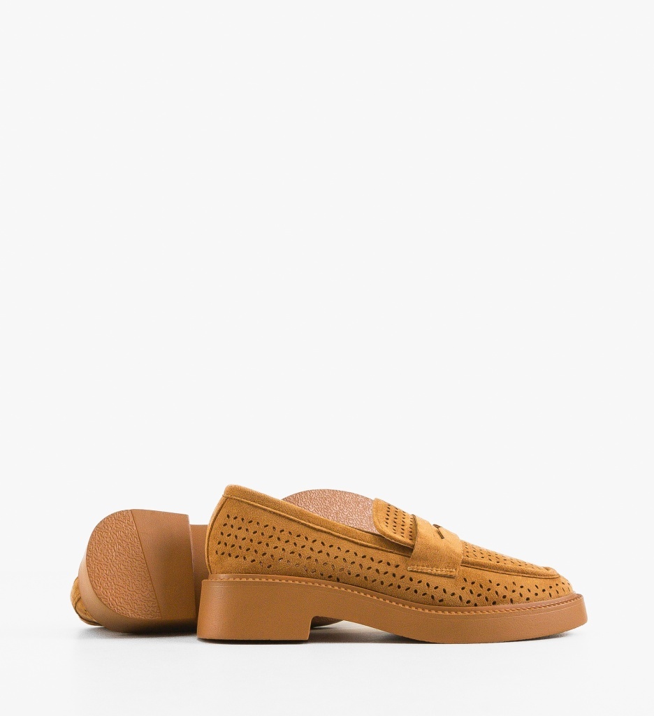 Pantofi Casual Rehid Camel - Confort și Stil - imagine 4