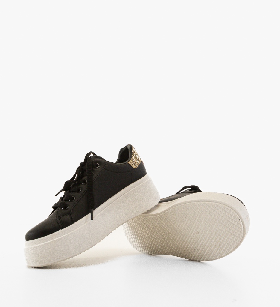 Sneakers Dama Neela Negri 2 | Stil si Confort - imagine 3