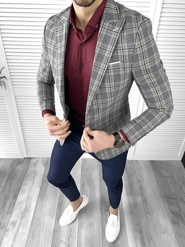 Ținută Smart Casual Bărbați 3 Piese - Stil Eleganță