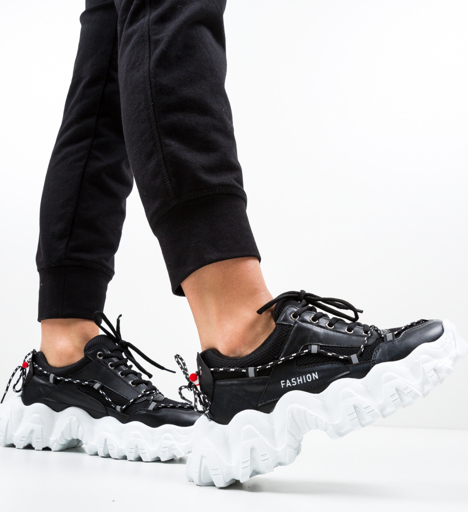 Pantofi Sport Jasmine Negri – Confort și Stil - imagine 5
