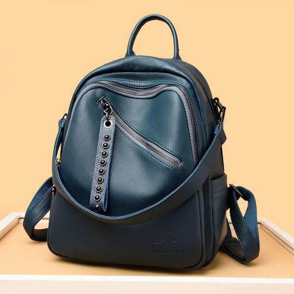 Rucsac Dama Pfy Hayden Albastru, Versatil - imagine 4