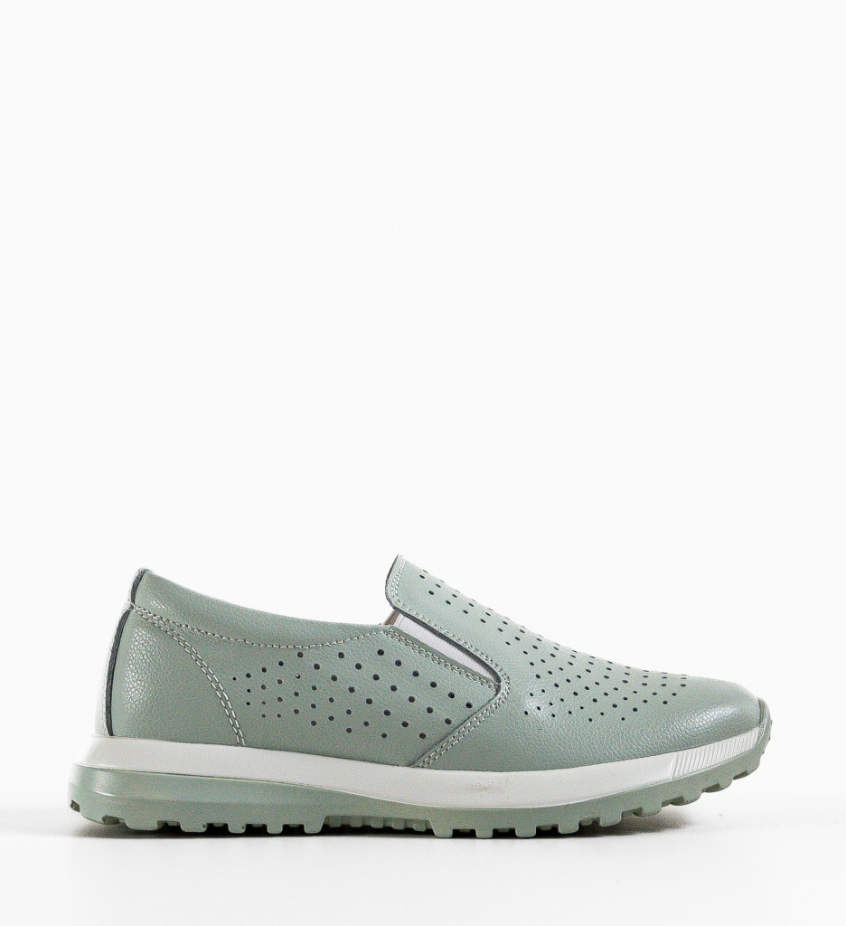Pantofi Damaris Verzi | Confort Zilnic Garantat - imagine 4