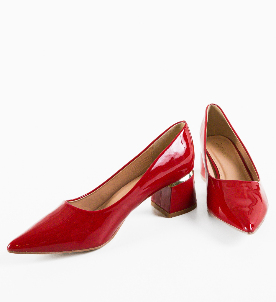 Pantofi Fedlimi Rosii - Eleganță și Stil - imagine 10