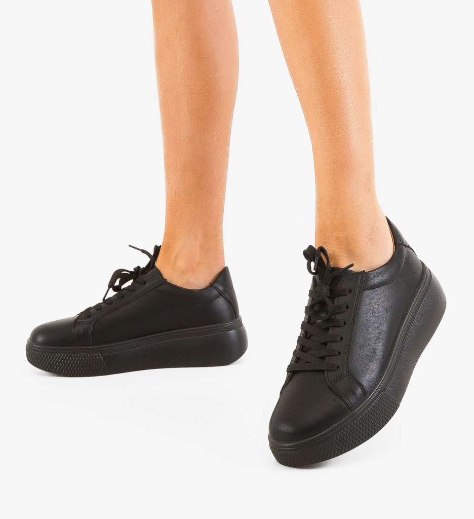 Sneakers Korso Negri - Confort & Stil - imagine 2