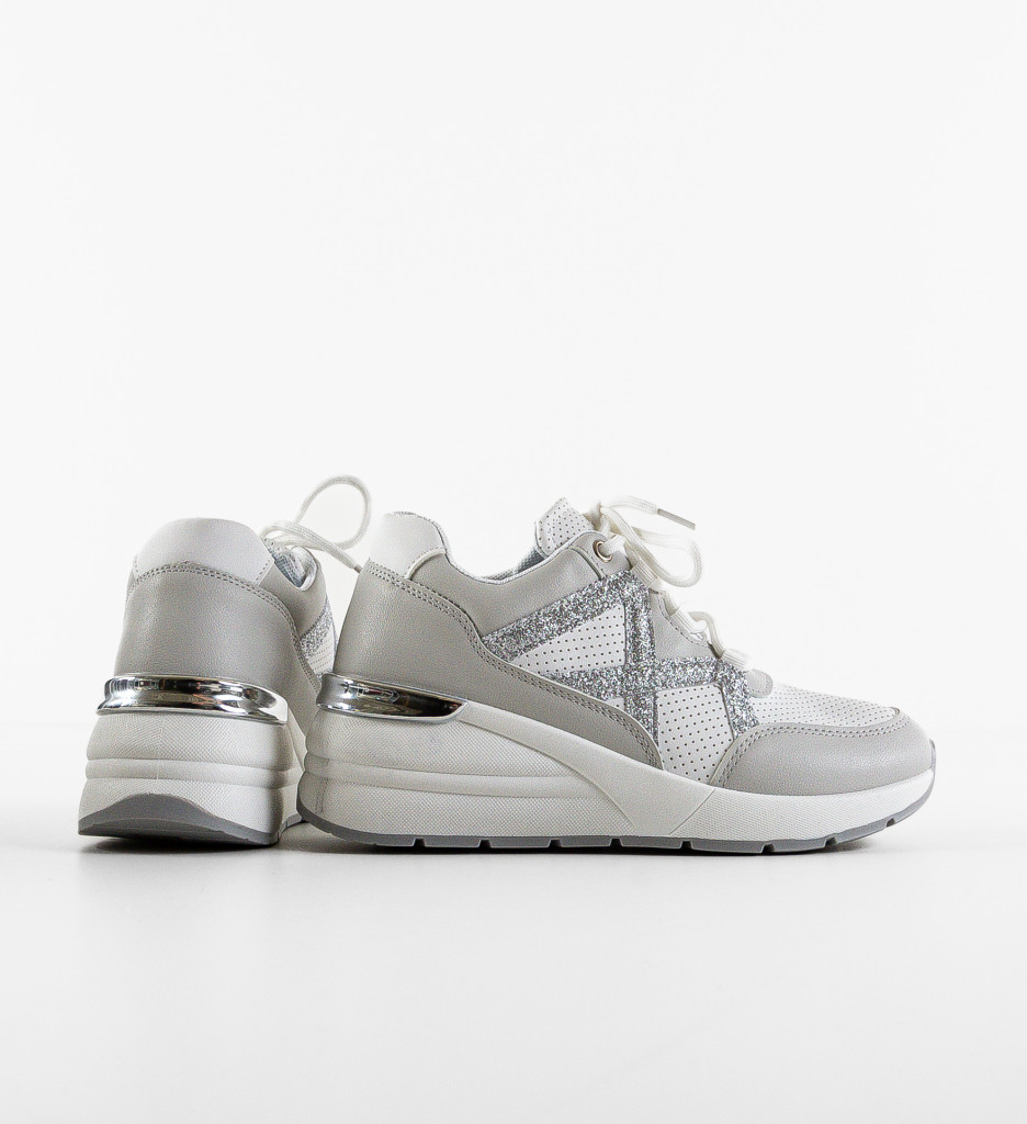 Pantofi Sport Isobel Gri - Confort și Stil Urban - imagine 6