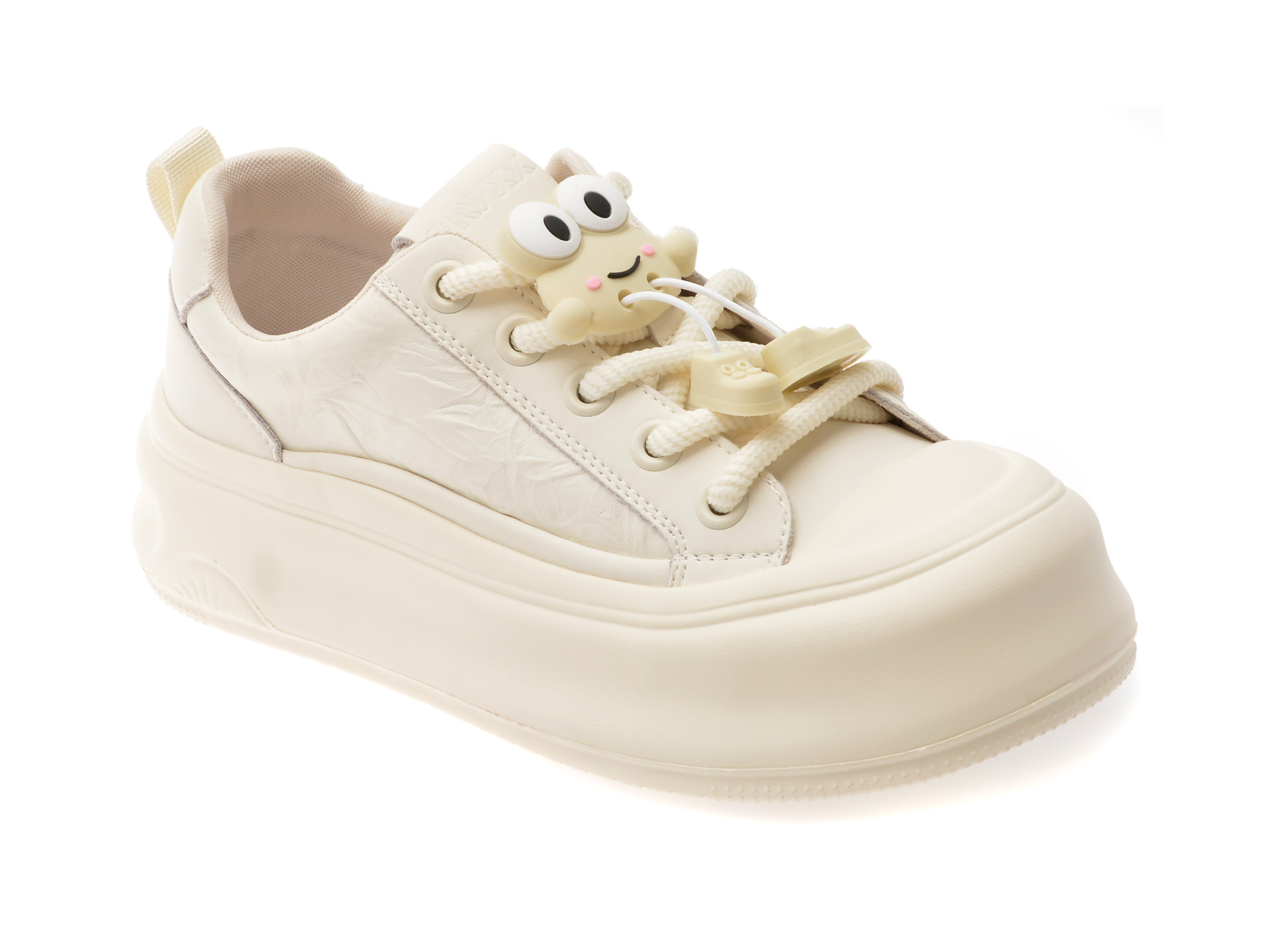 Gryxx 9139 - Pantofi sport albi din piele naturala