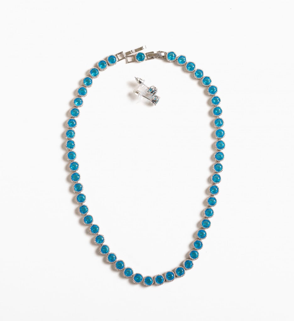 Set Bijuterii Annelisa Turcoaz - Eleganță și Stil - imagine 2