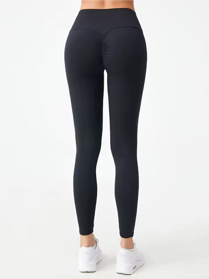 Colanti dama lungi negri LGS06 cu efect Push-Up