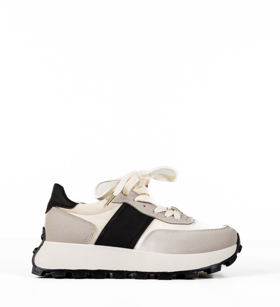 Sneakers Dama Feytong Gri | Confort și Stil - imagine 2