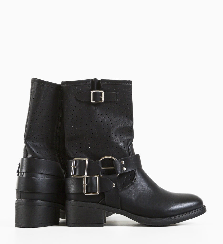 Cizme Keegn Negre Elegante și Confortabile - imagine 5