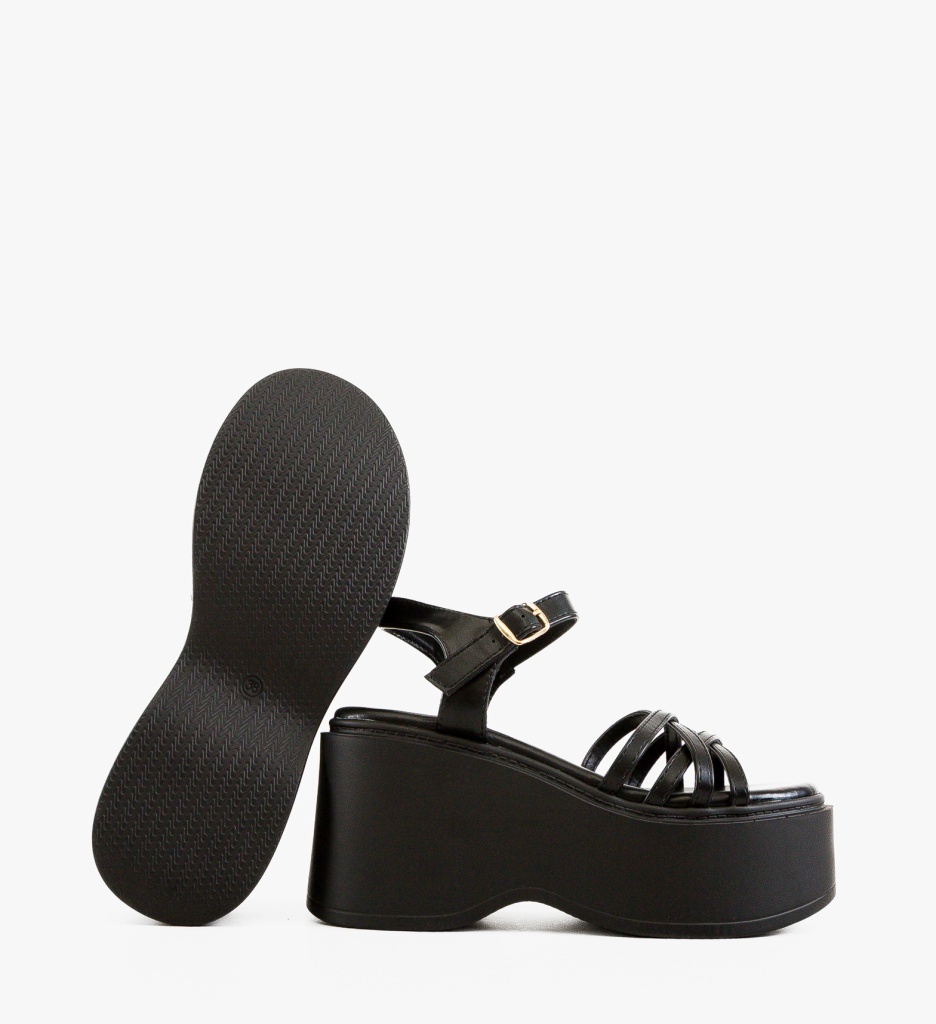 Sandale dama Porter Negre | Eleganță și Stil - imagine 5