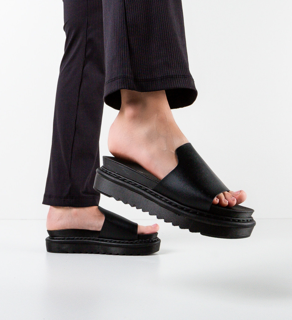 Papuci Bryson Negri - Confort și Eleganță - imagine 2