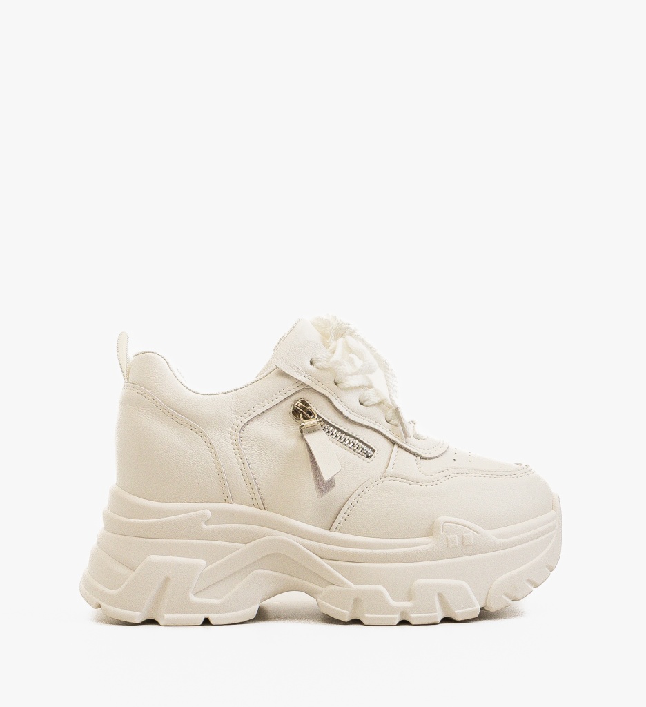 Sneakers Myrar Albi - Confort și Stil - imagine 6