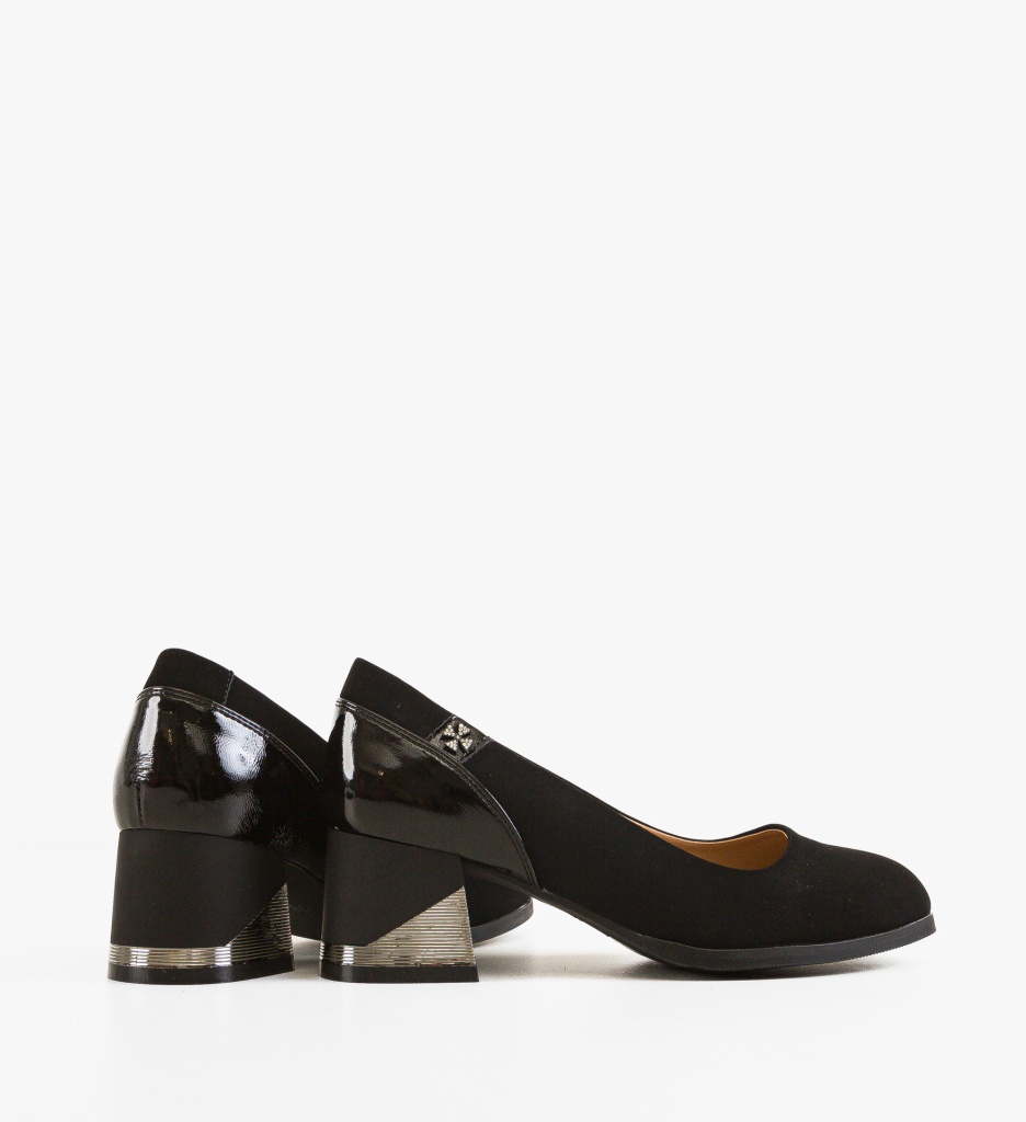 Pantofi cu Toc Esthe Negri - Eleganță Maxima - imagine 3