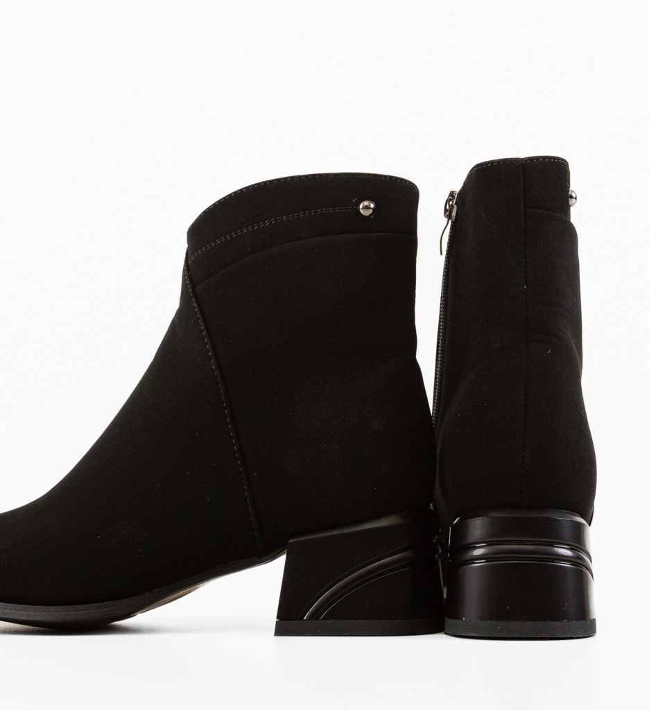 Botine Kusat Negre - Eleganță și Stil - imagine 7