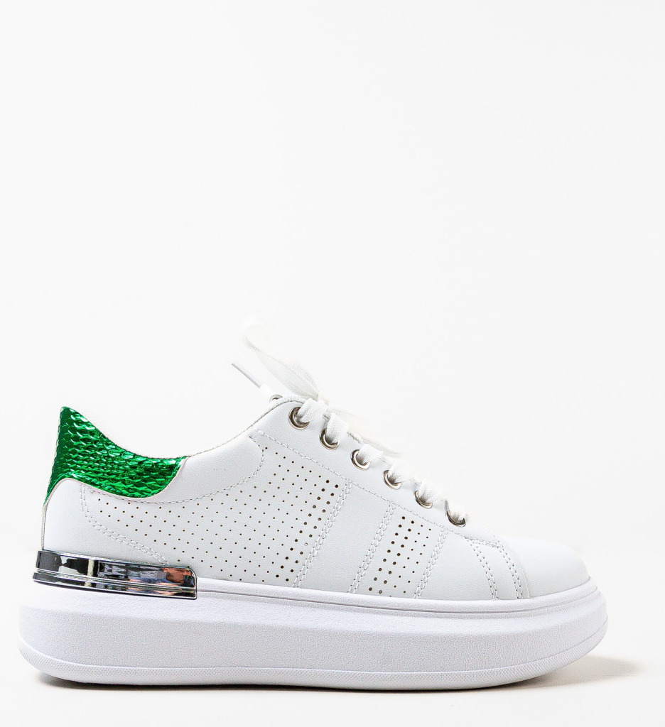 Pantofi Sport Dama Darkanyu Albi - Confort & Stil - imagine 4