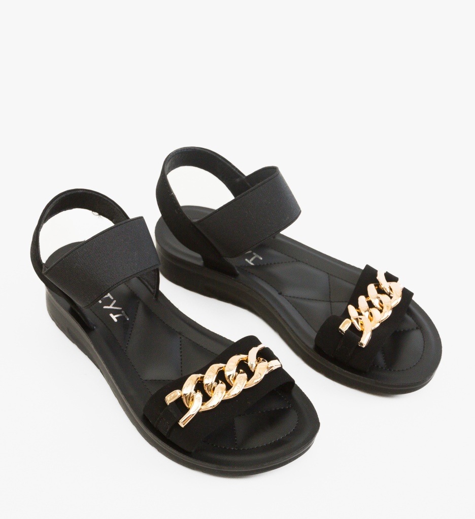 Sandale Dama Juarez Negre - Eleganta si Confort - imagine 5