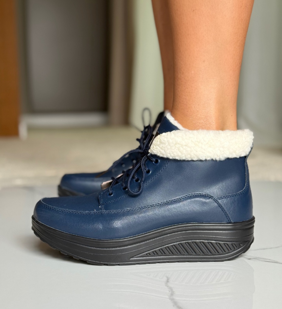 Pantofi Casual Blind Bleu 2 - Confort și Stil - imagine 3