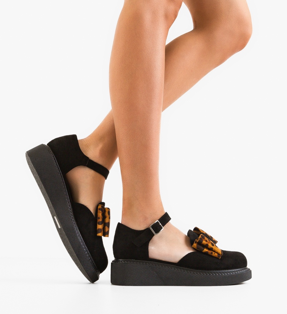 Pantofi Casual Tystaka Negri - Confort și Stil