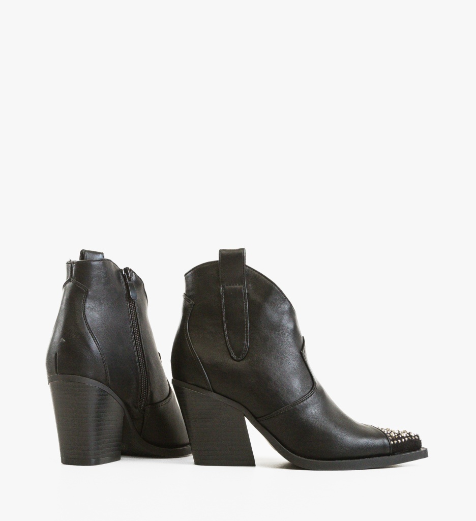 Botine Dama Siobha Negre - Eleganță și Confort - imagine 5