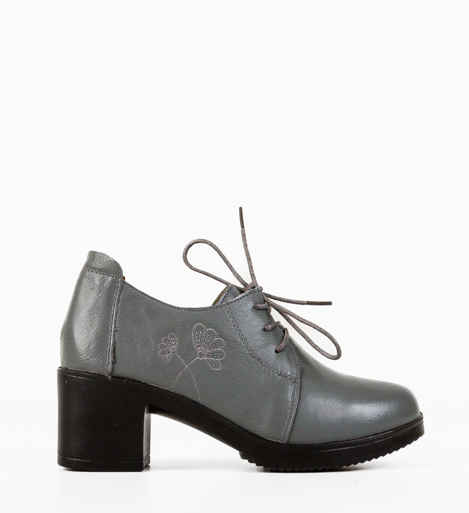 Pantofi Casual Atraxia Gri | Confort și Stil - imagine 5