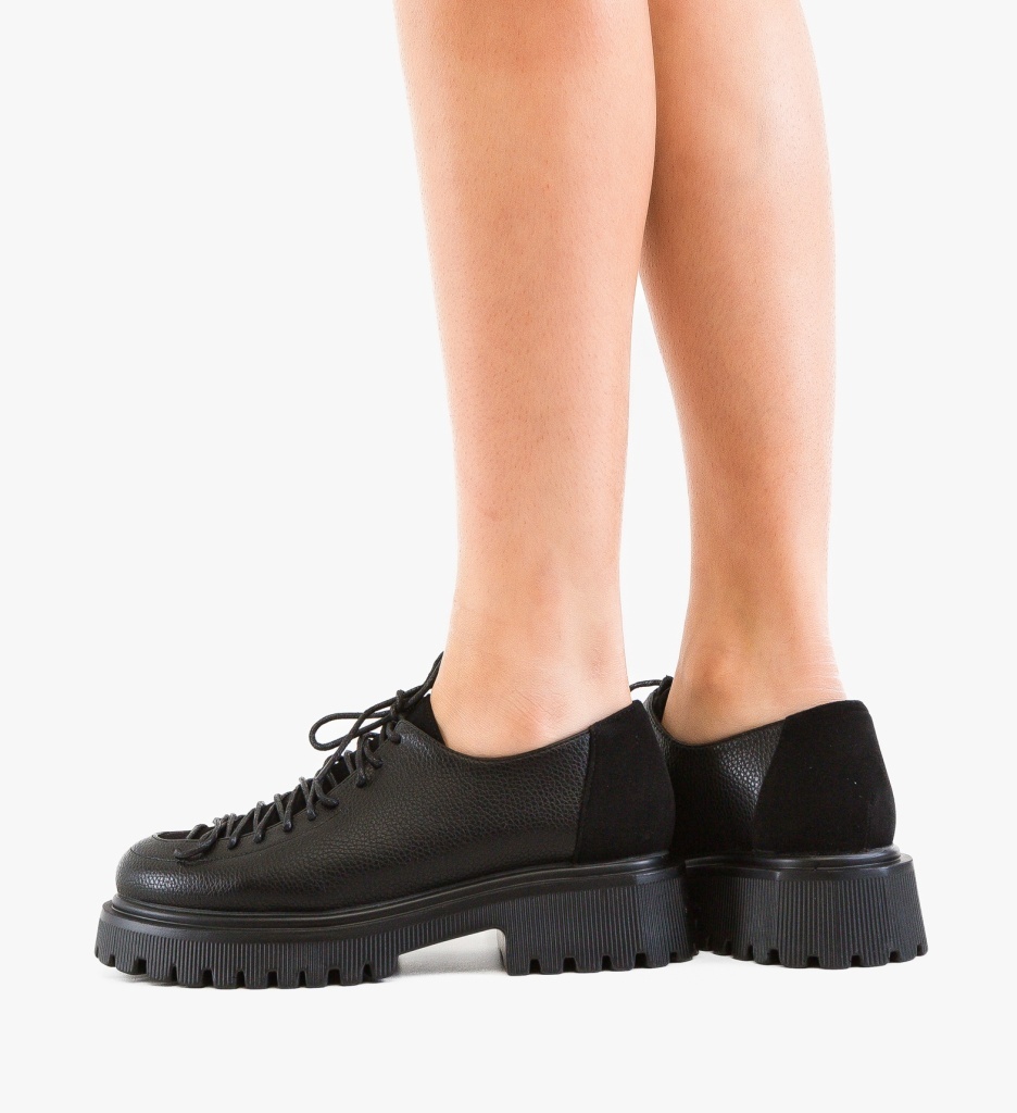 Pantofi Casual Defer Negri - Confort și Stil - imagine 3