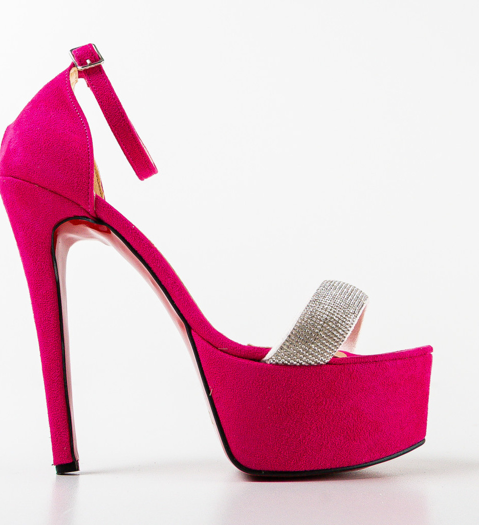 Sandale Gafak Fuchsia - Eleganță și Stil - imagine 4