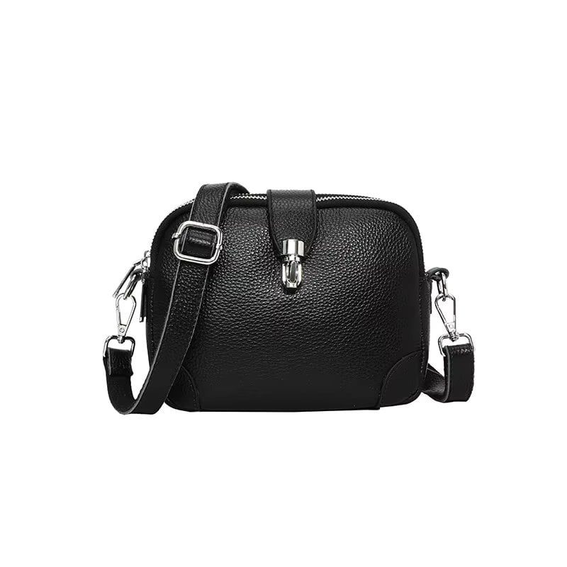 Geanta Delis Eira GT3349 Piele Naturală Negru