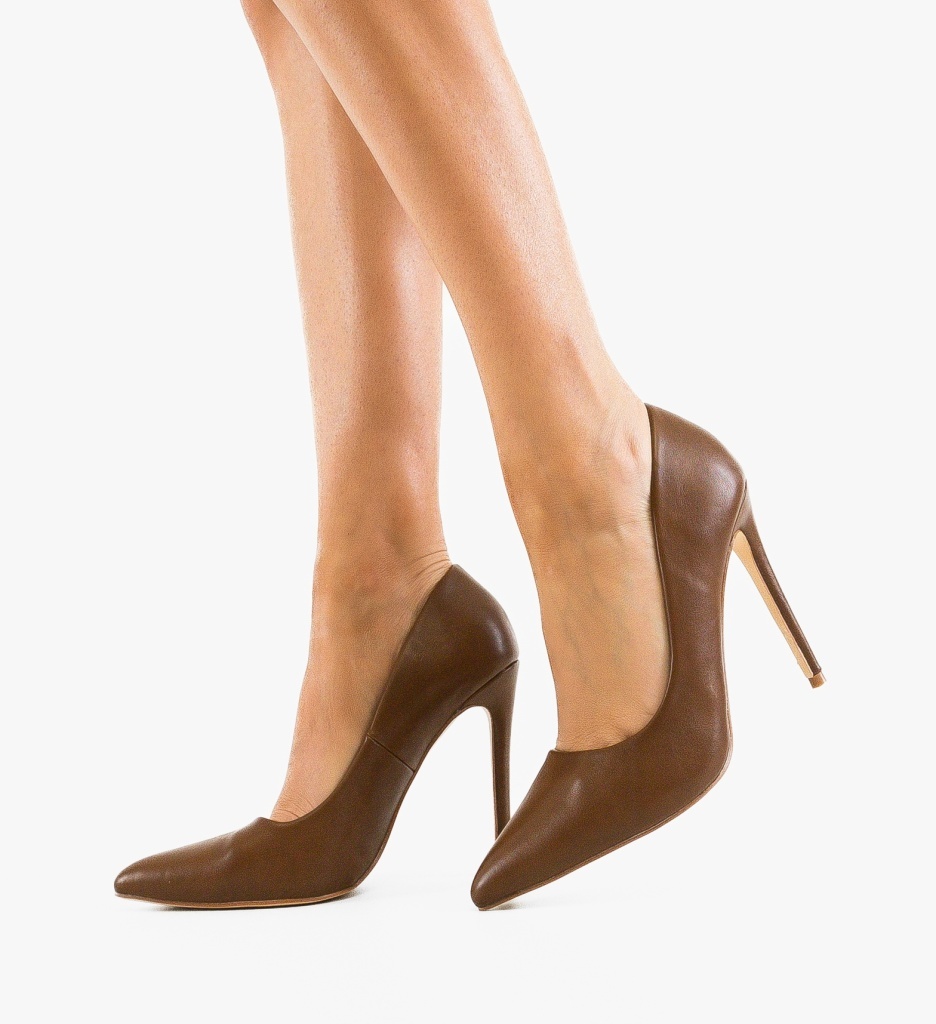 Pantofi Lewer Camel | Eleganță și Stil - imagine 4