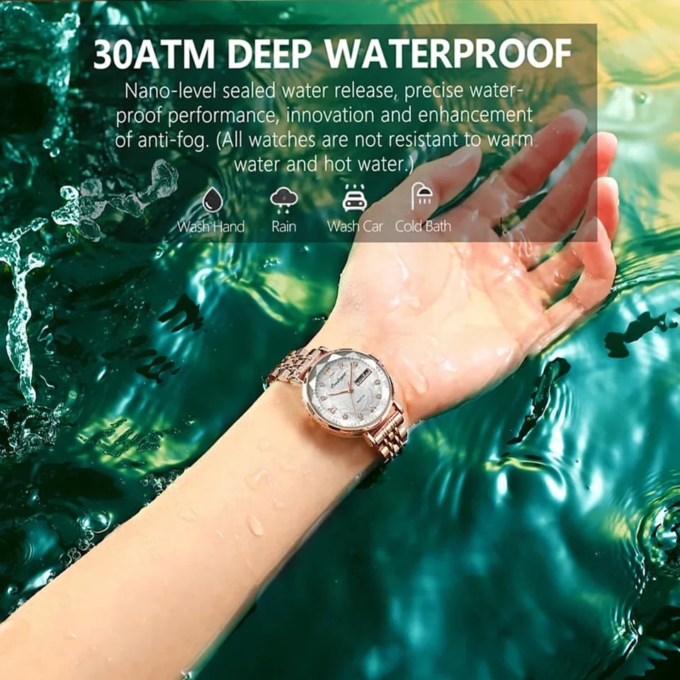 Ceas Poedagar Dama Aur Elegant CS1345 - imagine 7